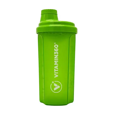 Vitamin360 Transparent Shaker (500 ml, Green) - Vitamin360