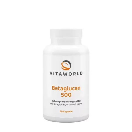 Vitaworld Betaglucan 500 (90 Capsules) - Vitaworld