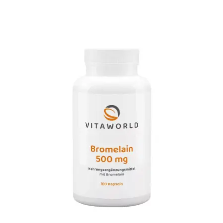 Vitaworld Bromelain 500 mg (100 Capsules) - Vitaworld
