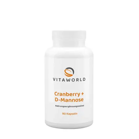 Vitaworld Cranberry + D-Mannose (90 Capsules) - Vitaworld