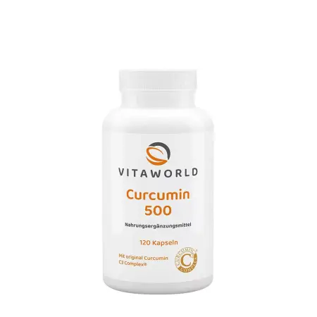 Vitaworld Curcumin 500 (120 Capsules) - Vitaworld