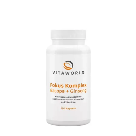 Vitaworld Focus Complex (120 Capsules) - Vitaworld
