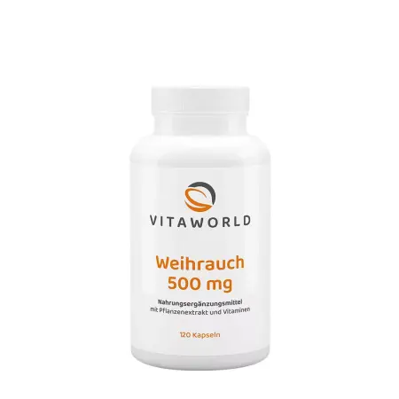 Vitaworld Frankincense 500 mg (120 Capsules) - Vitaworld