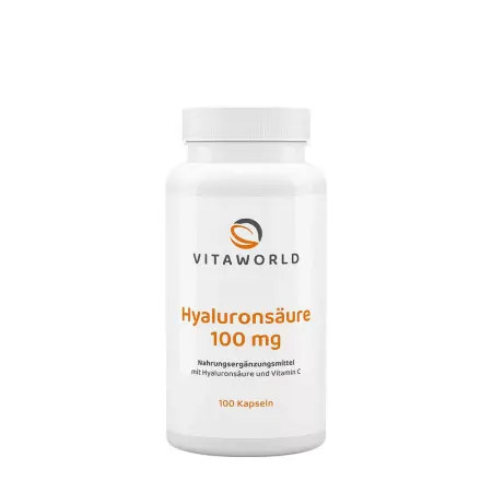 Vitaworld Hyaluronic Acid 100 mg (100 Capsules) - Vitaworld