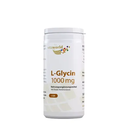 Vitaworld L-glycine 1000 mg (120 Capsules) - Vitaworld