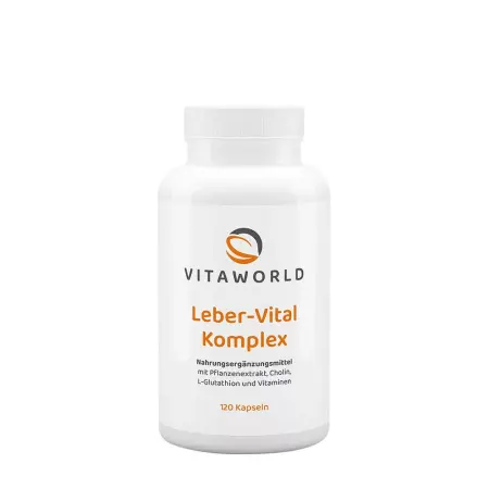 Vitaworld Liver-Vital Complex (120 Capsules) - Vitaworld