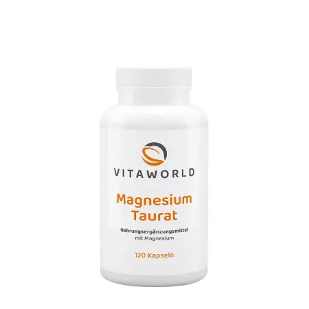 Vitaworld Magnesium Taurate (120 Capsules) - Vitaworld