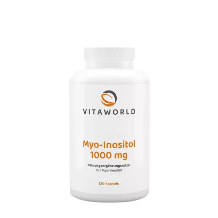Vitaworld Myo-Inositol 1000 mg (120 Capsules) - Vitaworld