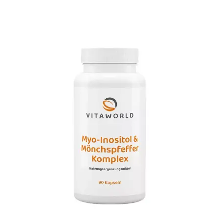 Vitaworld Myo-Inositol + Chaste Tree Complex (90 Capsules) - Vitaworld
