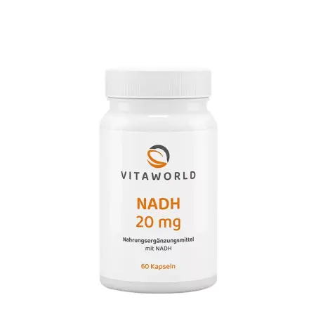 Vitaworld NADH 20 mg (60 Capsules) - Vitaworld