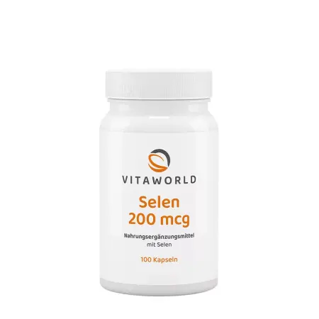 Vitaworld Selenium 200 mcg (100 Capsules) - Vitaworld