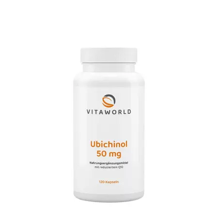 Vitaworld Ubiquinol 50 mg (120 Capsules) - Vitaworld