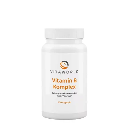 Vitaworld Vitamin B complex (100 Capsules) - Vitaworld