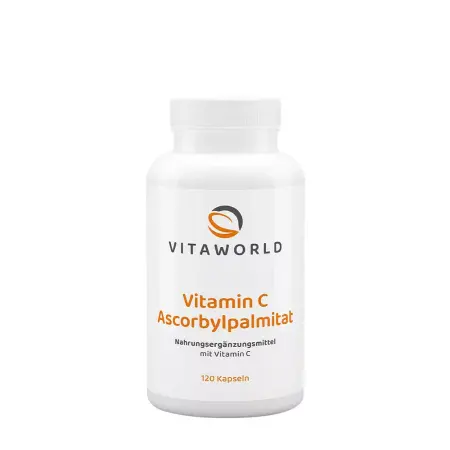 Vitaworld Vitamin C Ascorbyl Palmitate (120 Capsules) - Vitaworld