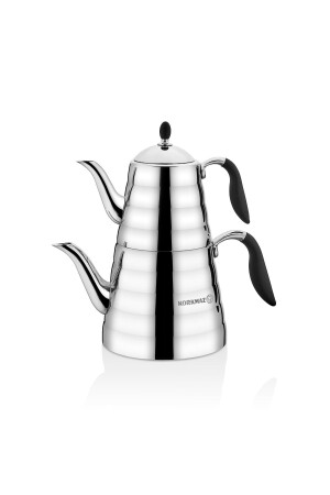 Viva Black Teapot Set 9081103A219 - KORKMAZ