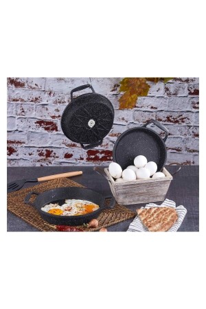 Viva Casting 3-Piece Pan Set Black TAC-3674 - Taç