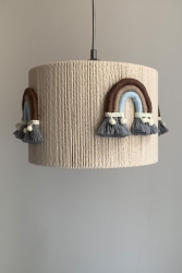 Vivi Design Gökkuşağı Makrome Avize 069 - AstreHome
