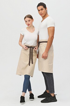 Waiter, Barista, Cafe, Bartender, Florist, Kitchen Aprons, Stain Resistant, Men, Women, Long Half Apron 3ceplyauz - Monki Haus
