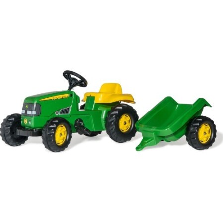 Walk-behind tractor RollyKid John Deere - RollyToys
