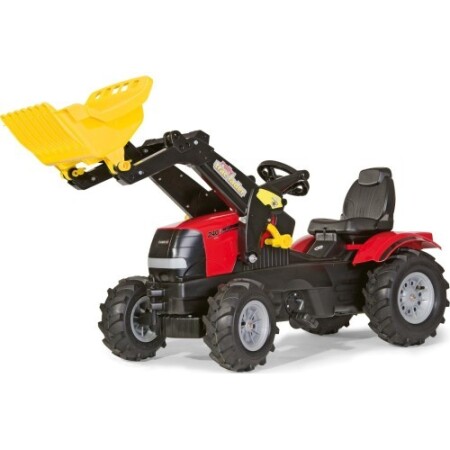 Walk-behind tractor with bucket RollyFarmtrac Case Puma CVX 240 - RollyToys