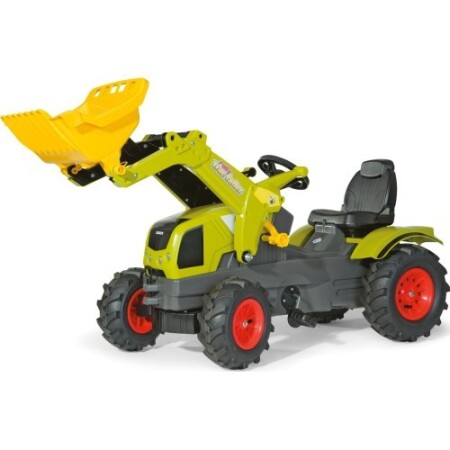 Walk-behind tractor with bucket RollyFarmtrac CLAAS Axos - RollyToys
