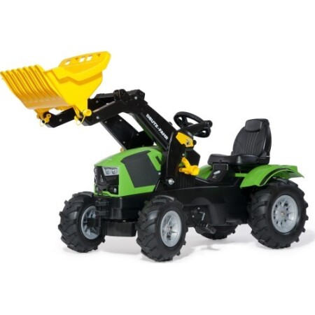 Walk-behind tractor with bucket RollyFarmtrac Deutz-Fahr 5120 - RollyToys
