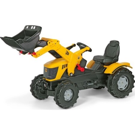Walk-behind tractor with bucket RollyFarmtrac JCB 8250 - RollyToys