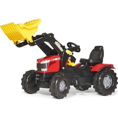 Walk-behind tractor with bucket RollyFarmtrac MF - RollyToys