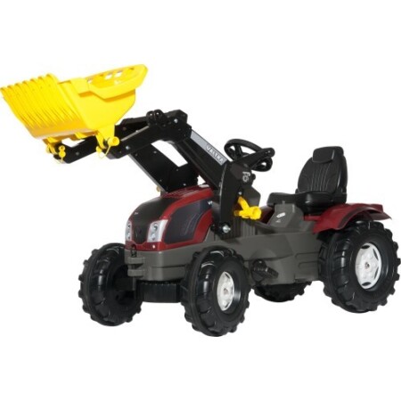 Walk-behind tractor with bucket RollyFarmtrac Valtra T213 - RollyToys