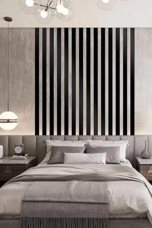 Wall Decoration Wood Strip Panels Decorative Black Scandinavian Wall Molding 1 Pack(10 Pieces) ecdc04 - exalted hawk