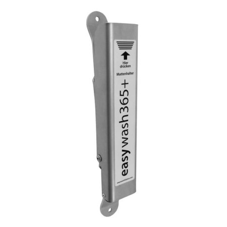 Wall-mounted mat holder for laundry rooms R+M - RM Suttner
