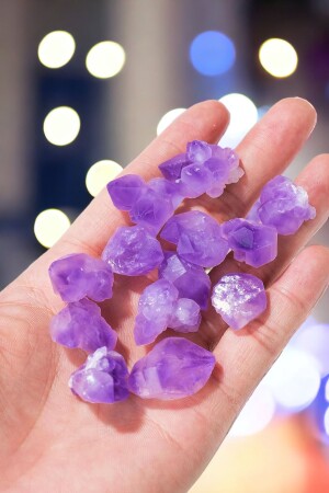 Wallet Size Raw Unprocessed Amethyst Mass (Positive Energy Stone) - Nbs Beautiful Naturel Stones