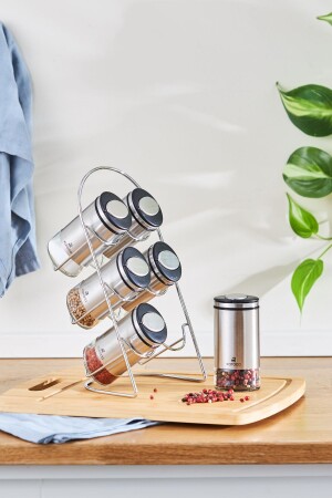 Walter Inox 6-Piece Oval Spice Set 153. 03. 08. 5016 - Karaca