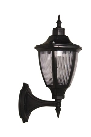 Wandleuchte für den Innen- und Außenbereich, Terrassenwand, Türeingang, Schwarz - Black