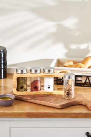 Warren 4-Piece Stand Spice Set 153. 03. 08. 4666 - Karaca