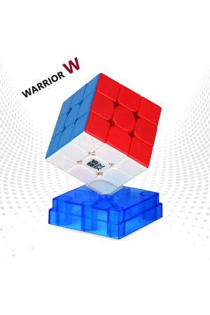 Warrior W 3x3 Competition Model Intelligence Cube Stand Patience Cube Mind Cube Brain Games Rubik's Cube EQY503 - umttoys
