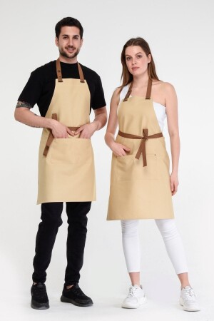 Wasserabweisende, schmutzabweisende Schürze für Café, Barista, Koch, Kellner, Florist, Restaurant, Café, Küchenschürze, 1 Stück, SMR2023 - Monki Haus