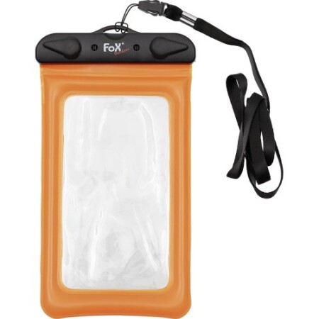 Wasserdichte Handyhülle FoxOudoor, orange - FoxOutdoor