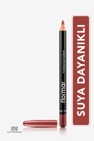 Wasserfester Lipliner (BORDO) – Wasserfester Lipliner – 202 Soft Pink Brown – 8690604111022 - Flormar