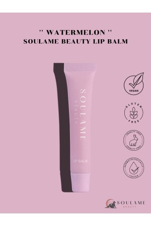 ''WASSERMELONE'' SOULAME BEAUTY LIPPENBALSAM – EXTRA HELLER LIPGLANZ MIT WASSERMELONENGESCHMACK LP01 - SouLame Beauty