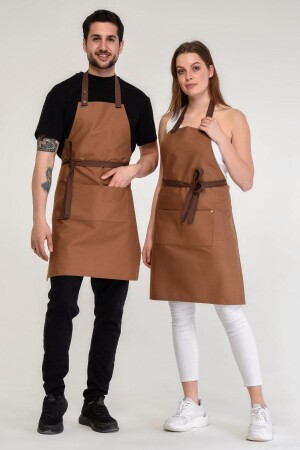 Water Repellent Stain Proof Cafe Barista Chef Cook Waiter Florist Restaurant Cafe Apron Kitchen Apron 1 Piece - Monki Haus