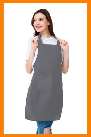 WaterProof Dishwasher Apron Kitchen Restaurant Waiter Chef Hanger Stain Water Repellent Nano Pocket Apron - Bundeba