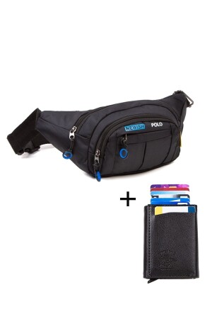 Waterproof Headphones, USB Output, Waist and Shoulder Bag and Mechanical Card Holder ADL05434 - Newish
