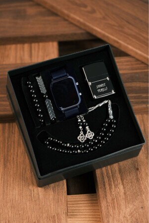 Waterproof Men's Wristwatch Lighter Prayer Beads and Bracelet Set TYC00408967584 - wesscollection