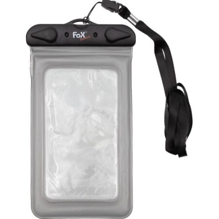 Waterproof phone case FoxOudoor, black - FoxOutdoor