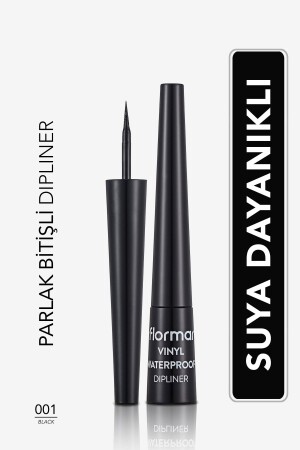 Waterproof Shiny Dipliner (BLACK) - Waterproof Dipliner - 001 Black - 8690604536498 - Flormar