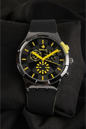 Waterproof Silicone Band Unisex Wristwatch for Women Men trndgrj221 - SPOLO