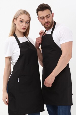 Waterproof Stain Resistant Neck Adjustable Pocket Apron Kitchen Cafe Barista Dish Waiter Chef Cook Waiter - Monki Haus