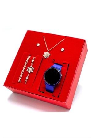 Waterproof Women's Wristwatch Necklace Bracelet And Earring Set JNQU3457 - wesscollection