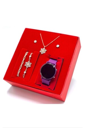 Waterproof Women's Wristwatch Necklace Bracelet And Earring Set ozg1303 - wesscollection